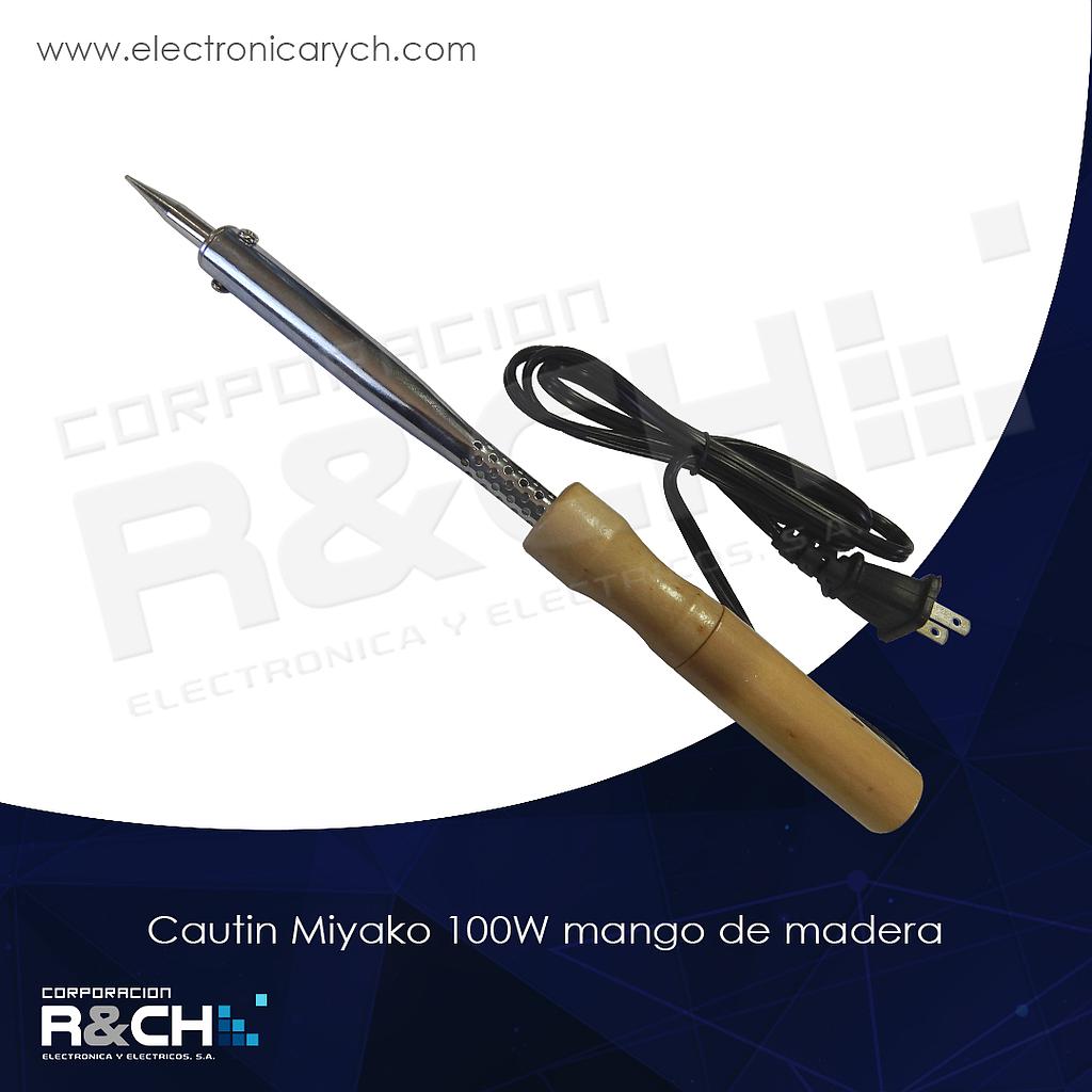 CT-74B100 cautín Miyako 100W mango de madera