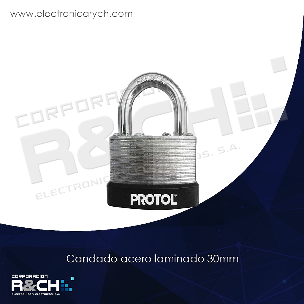 HM-90-CL-30 candado acero laminado 30mm