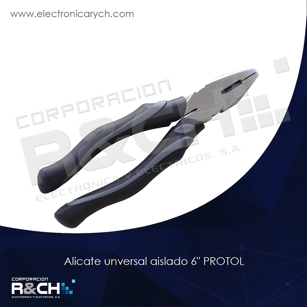 HM-90-LP6 alicate unversal aislado 6" PROTOL