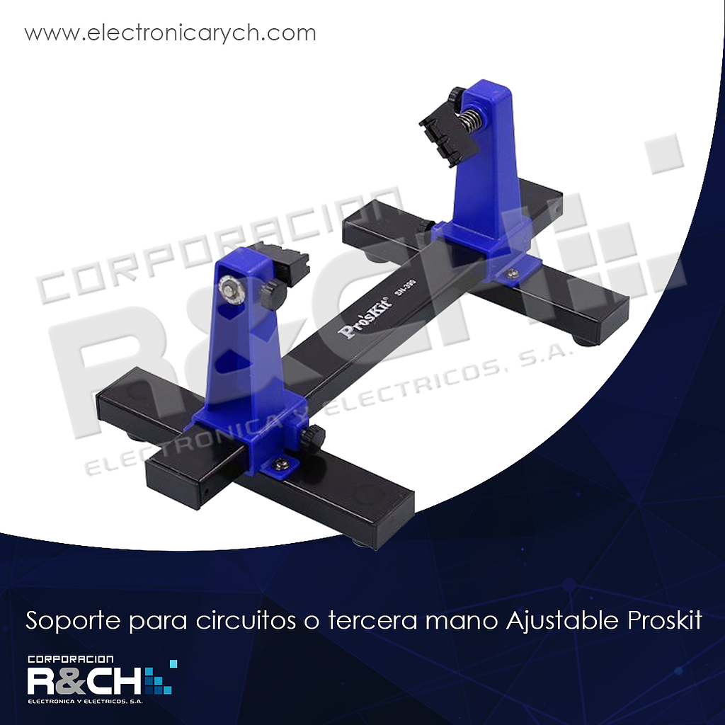 SN-390 soporte para circuitos o tercera mano ajustable Proskit