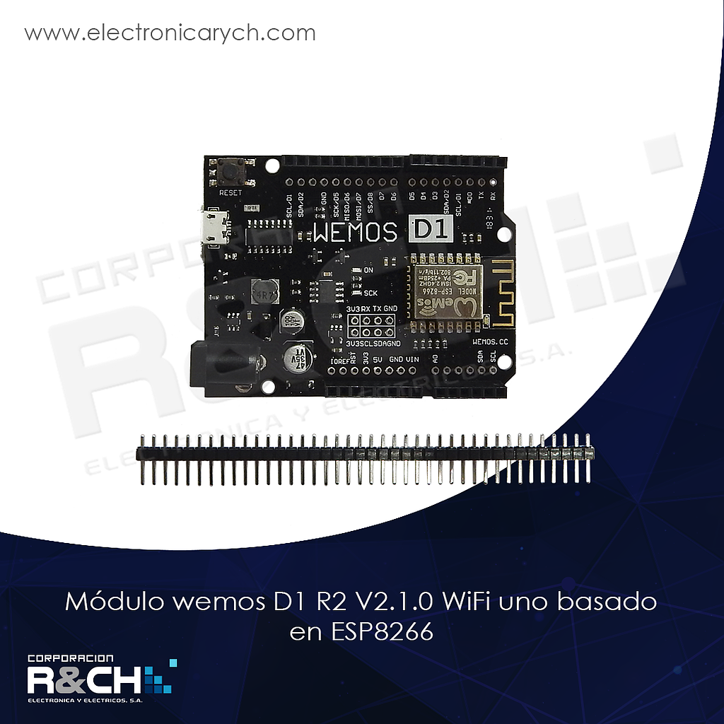 MD-W210 Modulo Wemos D1 R2 V2.1.0 WiFi uno basado en ESP8266