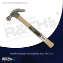 HM-80-MWC-20 martillo mango de madera 20oz PROTOL