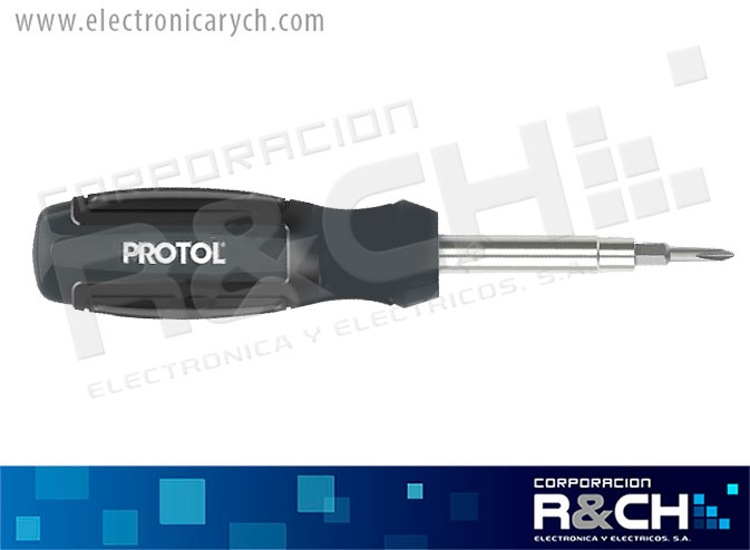 HM-90-SD6 destornillador 6 en 1 PROTOL