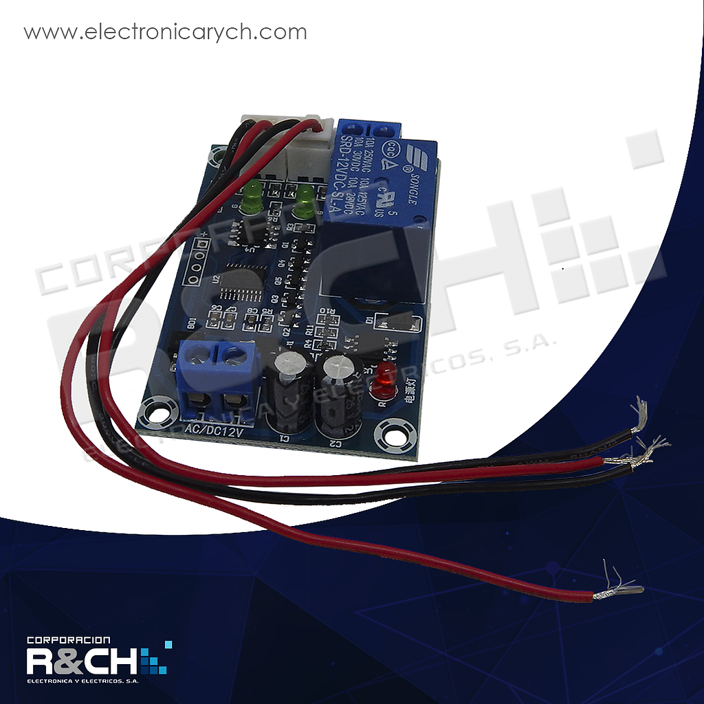 MD-M203 modulo relay controlador de nivel de agua 12VDC Automatico