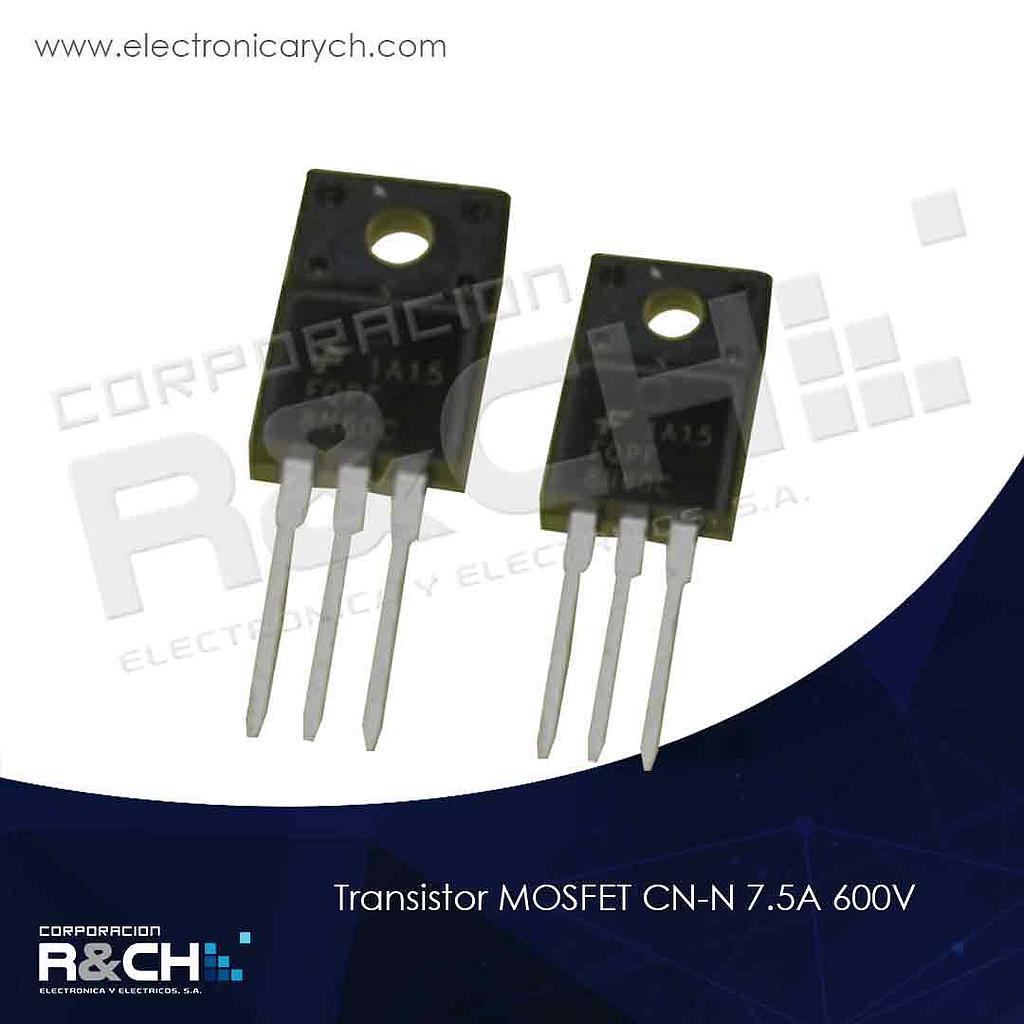 FQPF8N60C transistor MOSFET CN-N 7.5A 600V