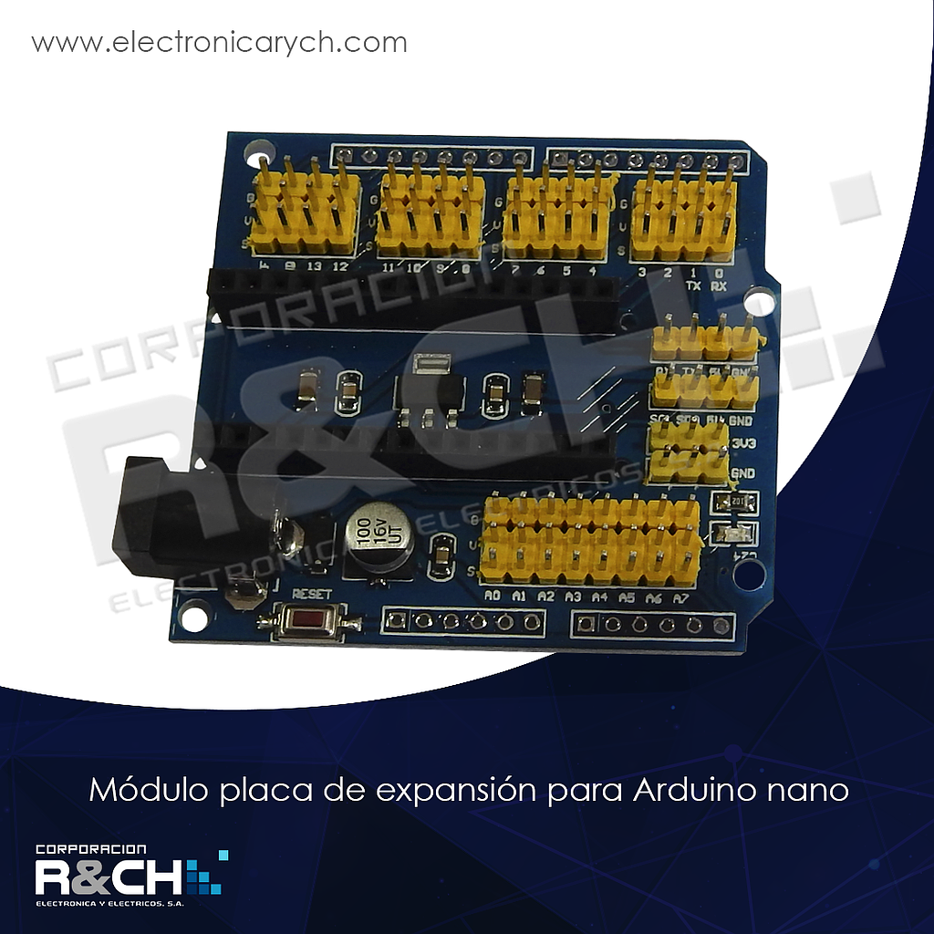 MD-NANOE modulo placa de expansión para Arduino nano