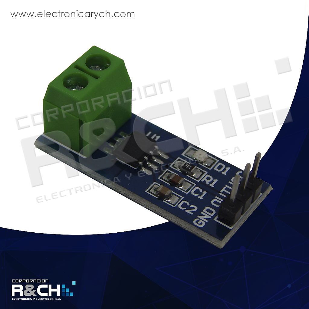 MD-ACS71220A modulo sensor de corriente 20A ACS712