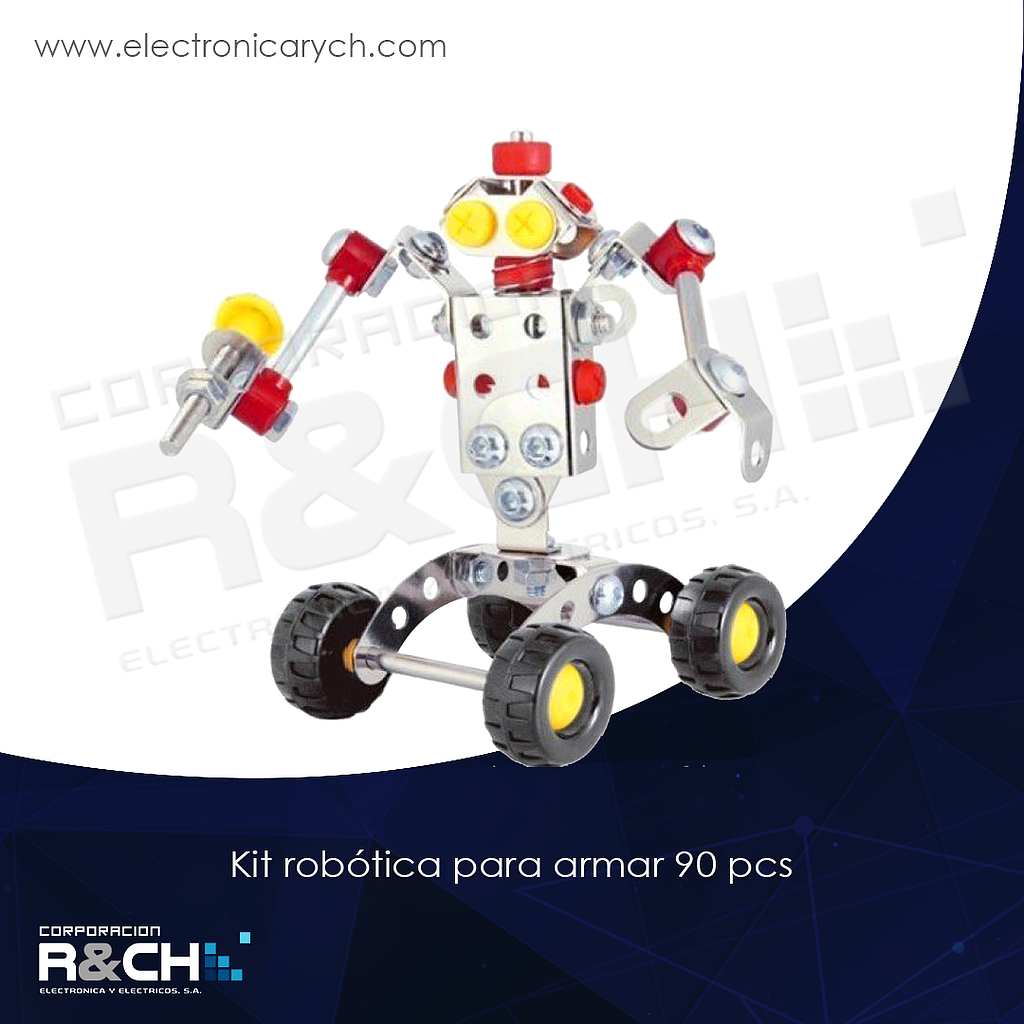 sx-magic kit robótica para armar 90 pcs