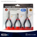 MY-039 Juego de pinzas de precisión tres unidades Miyako
