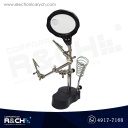 SP-HH6 Soporte o tercera mano con lupa y porta cautín