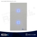 SW-T2US2C Switch Inteligente touch doble para empotrar wi-fi Sonoff