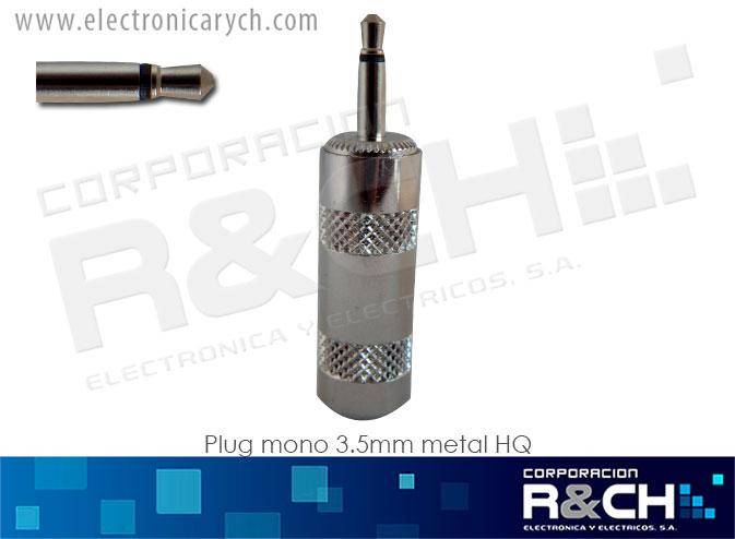 P-282 plug mono 3.5mm metal HQ