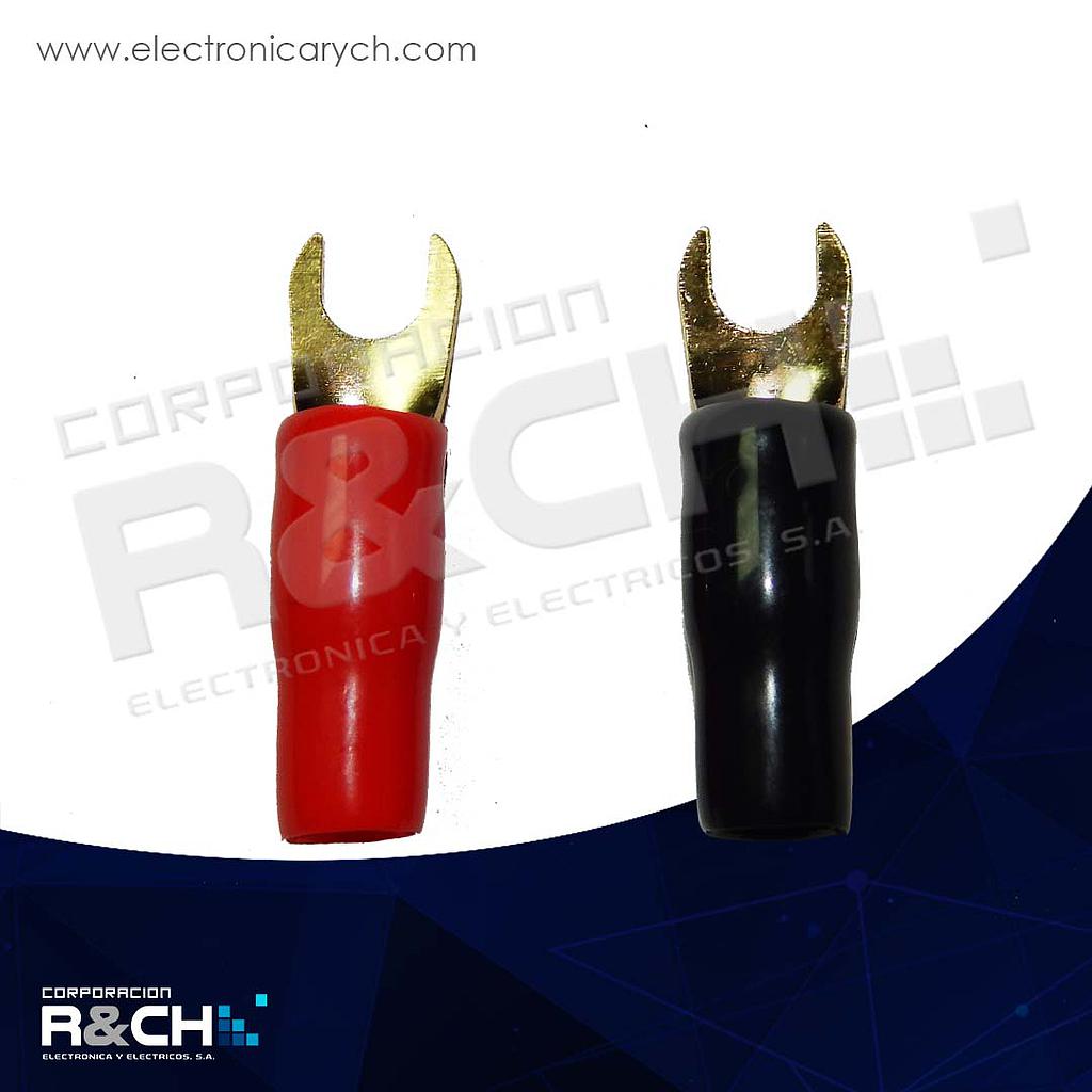 [50-810BS] 50-810BS terminal de audio para cable 8GA par tipo