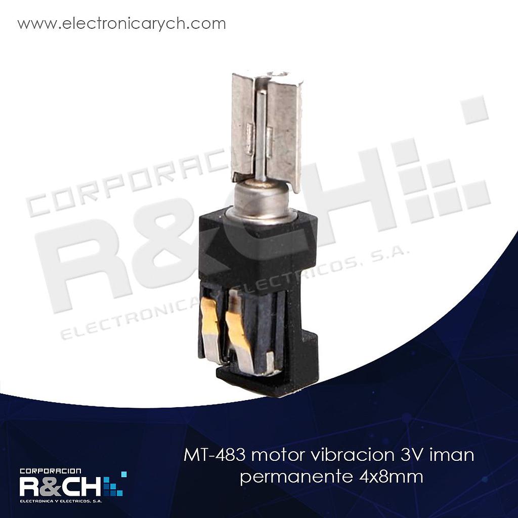 MT-483 motor vibracion 3V iman permanente 4x8mm