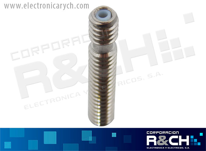 TOR-626 tornillo o garganta para impresora 3D con teflon M6x26mm