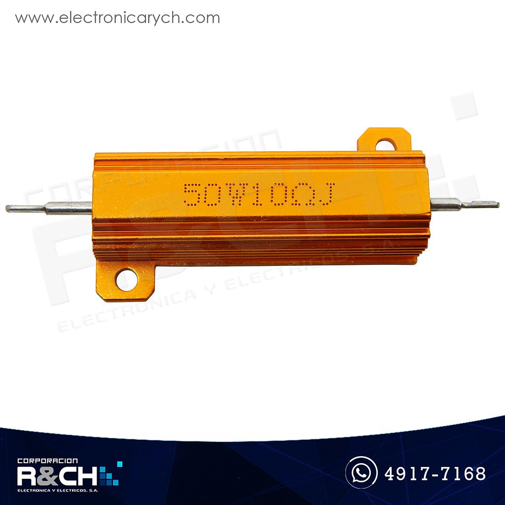 RX-10/50 Resistencia 10 ohm 50W Aluminio