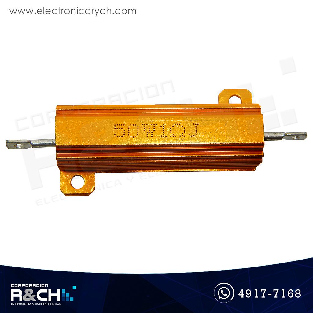 RX-1/50 Resistencia 1 ohm 50W aluminio