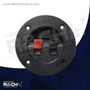 NB-508 terminal doble para bocina redonda conector a presion 3"