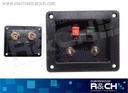 NB-515 terminal doble para bocina cuadrada 3x3x1/4"