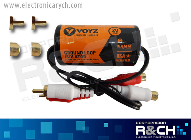 NS-20 supresor de ruido 20A  RCA a RCA