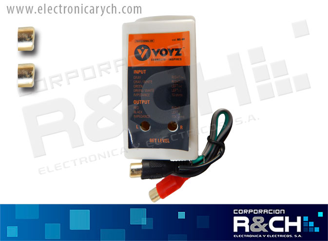 NS-60 supresor de ruido 60 amp cable a RCA