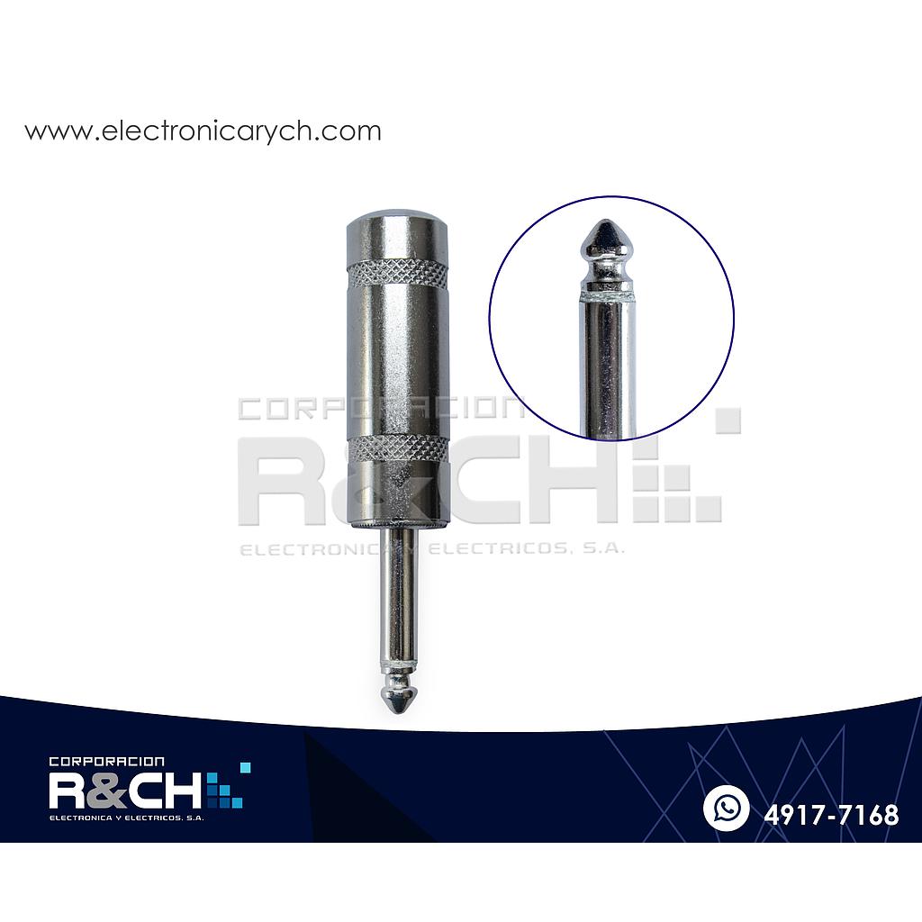 P-190 plug mono 1/4" jumbo metal