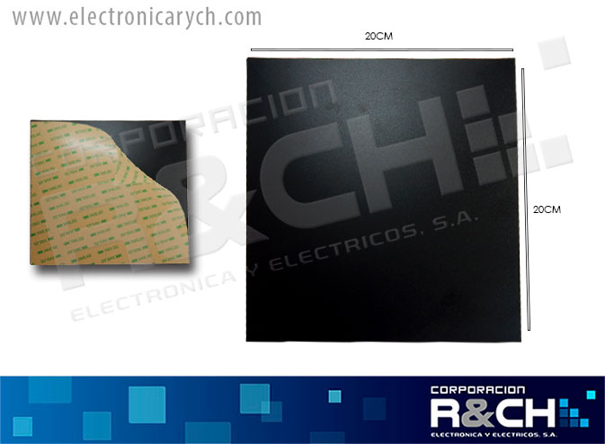 IP-200 adhesivo para placa climatizadora de sustrato de aluminio 200x200mm