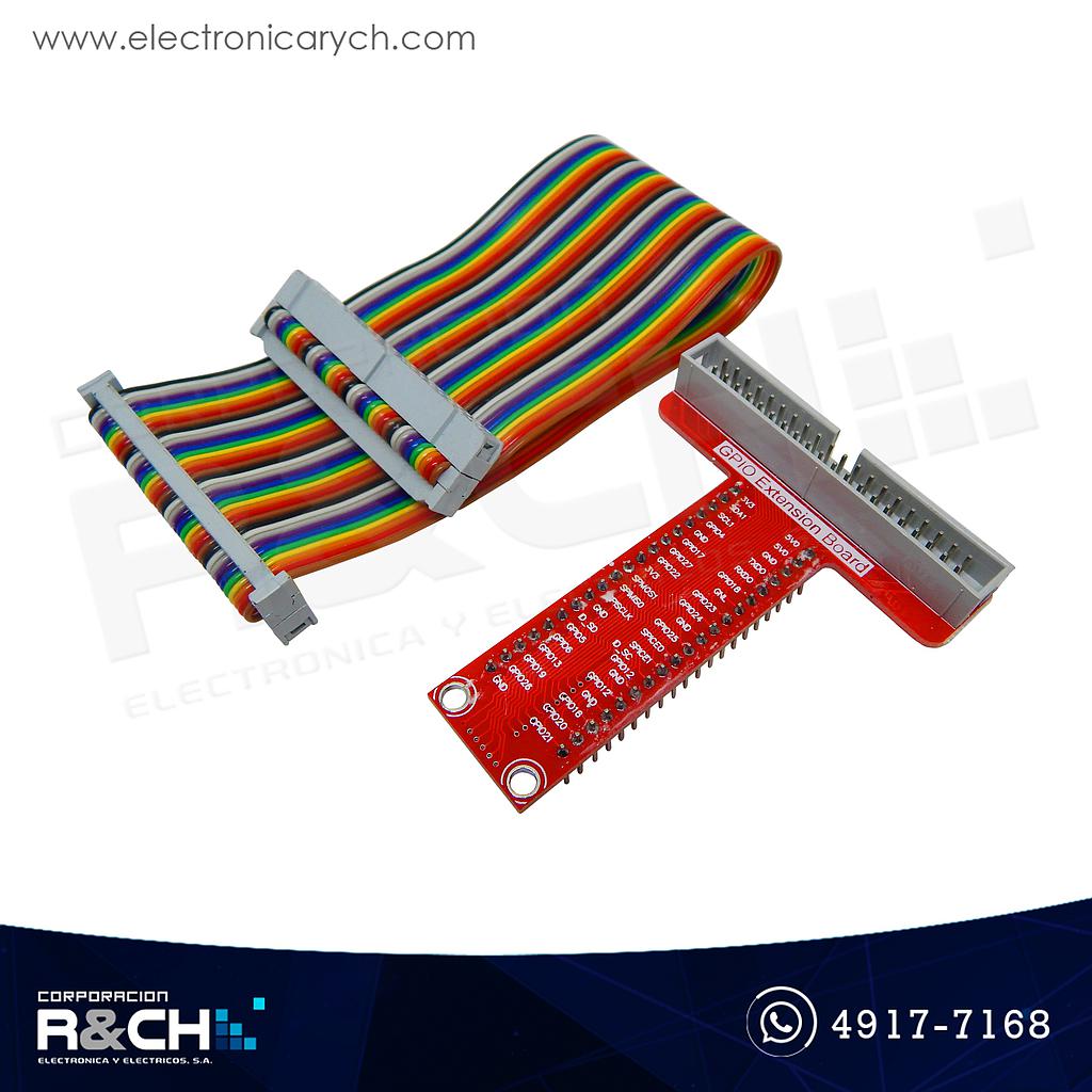 MD-GPIO Adaptador placa raspberry PI+cable 40P GPIO