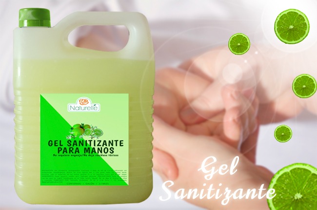 G-P galon de gel desinfectante antiseptico