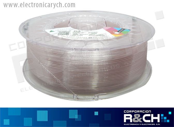 FE-0NT0A filamento PLA 1.75mm 1Kg natural SMARTFIL