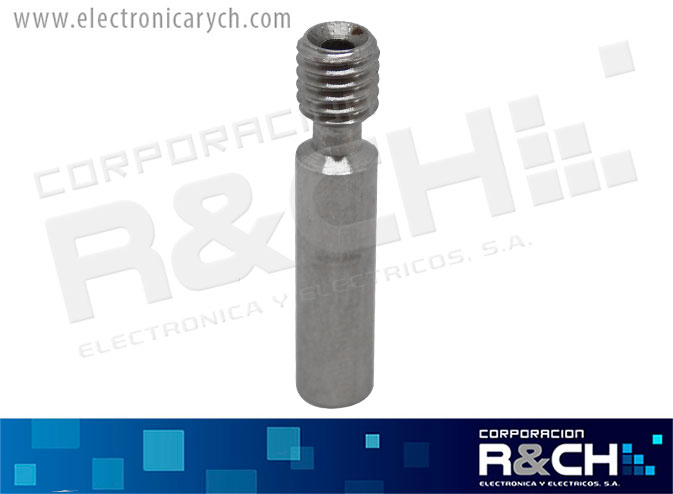 TOR-630T tornillo o garganta para impresora 3D sin teflon M6x30mm 1.75mm