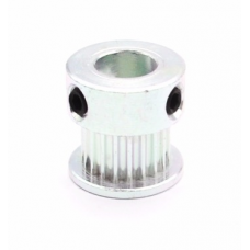 PL-710D Polea GT2 dentada 20d diametro ext=16mm diametro int=8mm banda 10mm