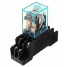 RL-2410P Relay con base 24V 10A 8 pin