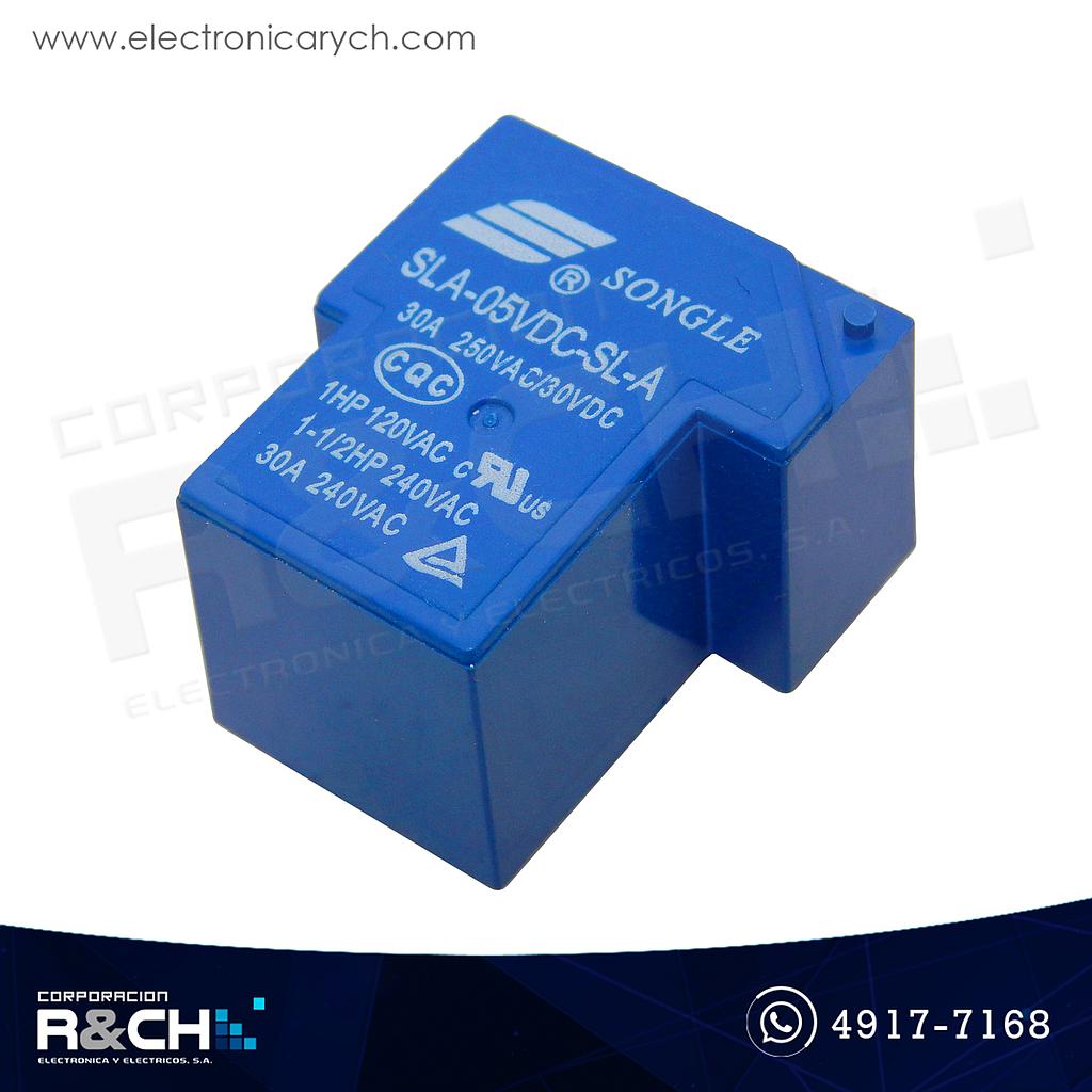 RL-SLA530 Relay 1 polo 2 tiros 5V 30A