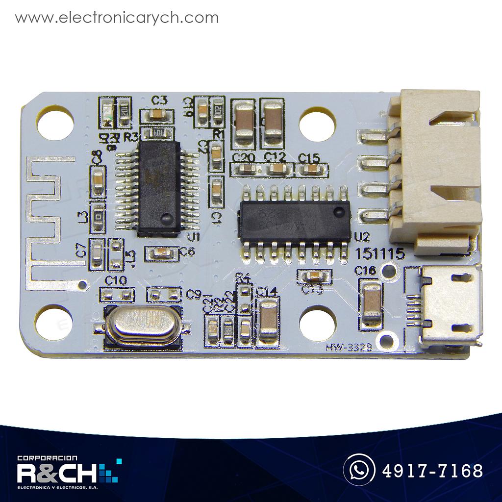 MD-8403B Módulo Amplificador de Audio PAM8403 Bluetooth 3W+3W