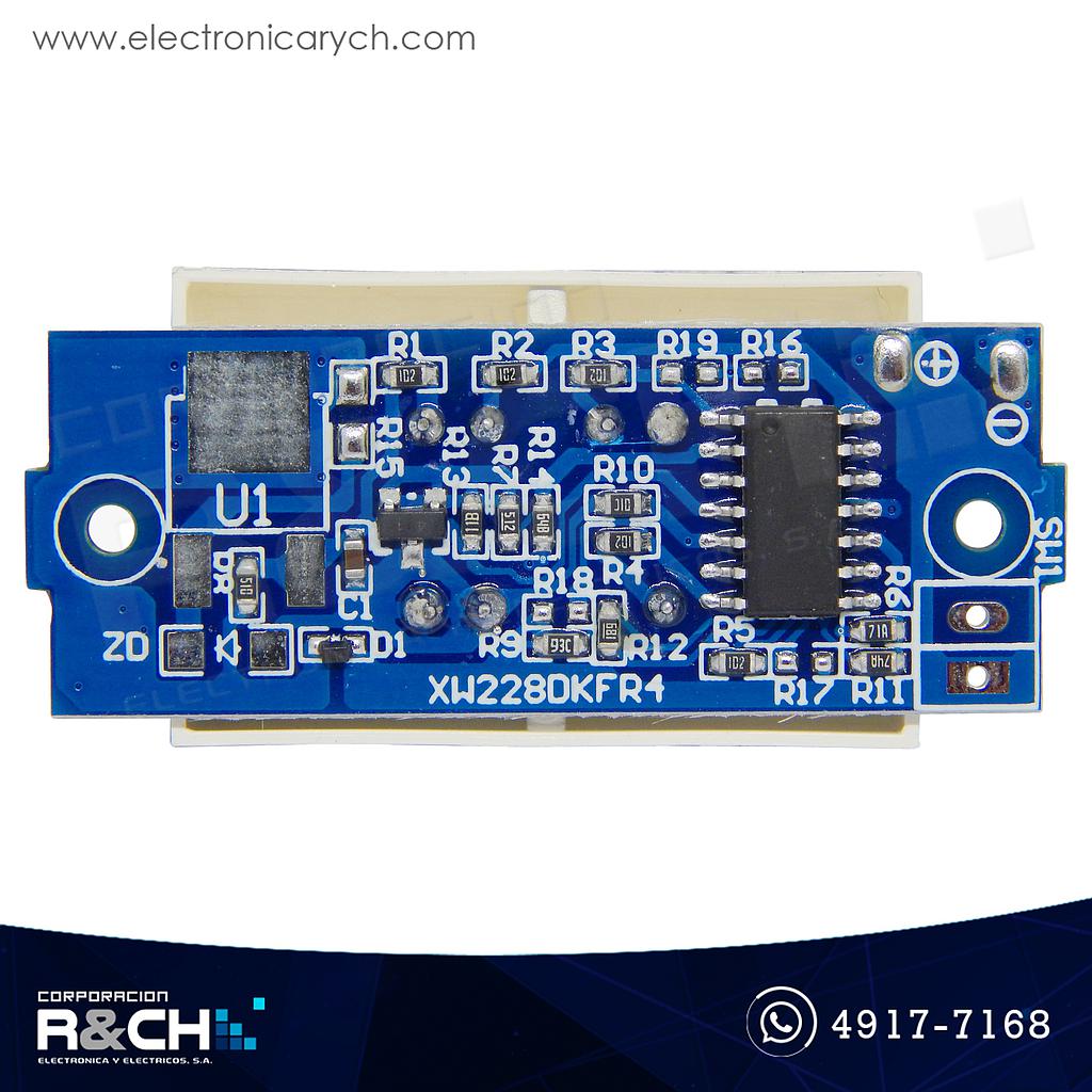 MD-126 Módulo Indicador de batería litio 3S 12.6V azul