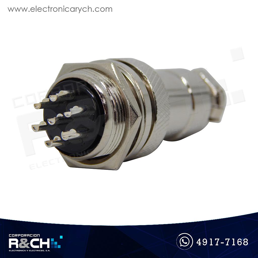 CN-GX20-7 Conector GX20 7 Pin Macho y Hembra
