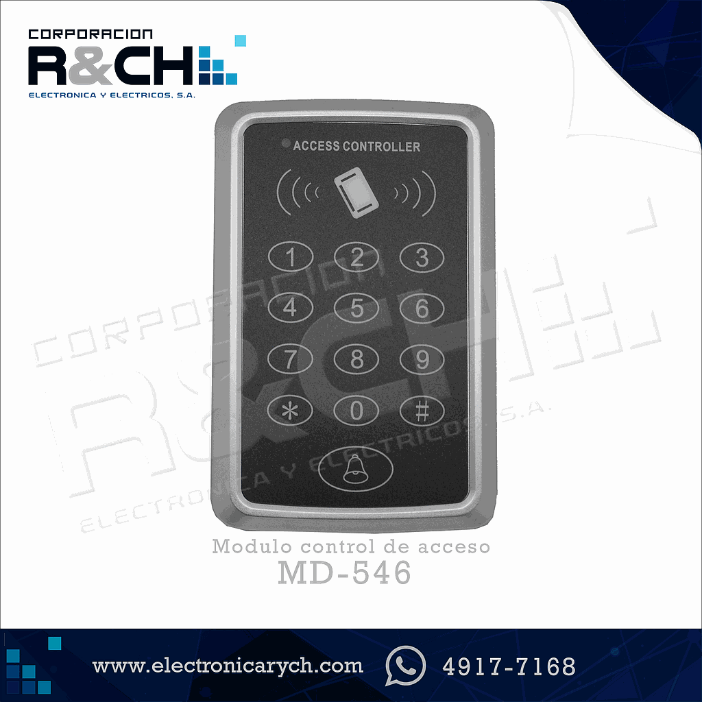 MD-546 Módulo control de acceso