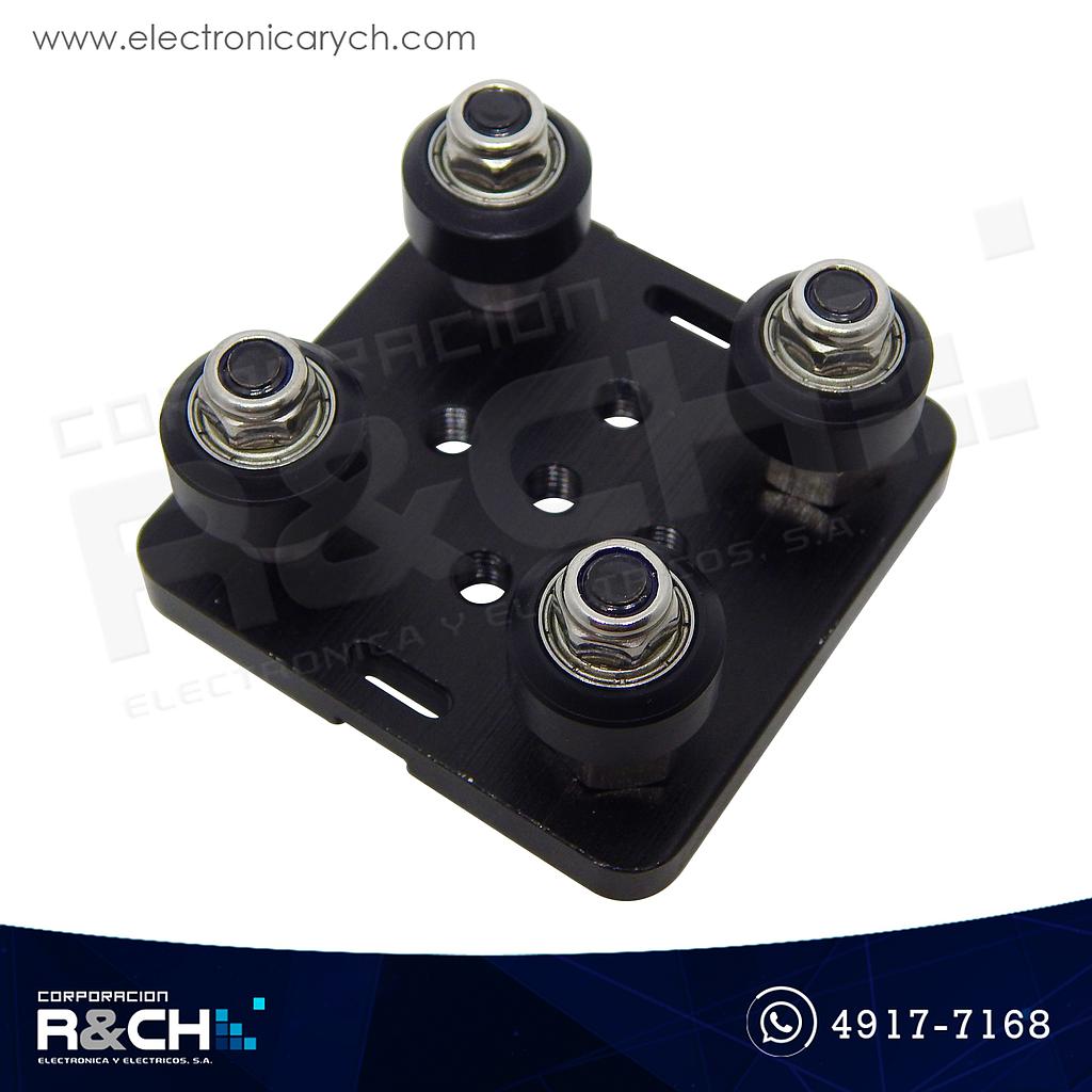 IP-1840 Placa deslizante 4 rodamientos V-slot 2020 y 2040 mini
