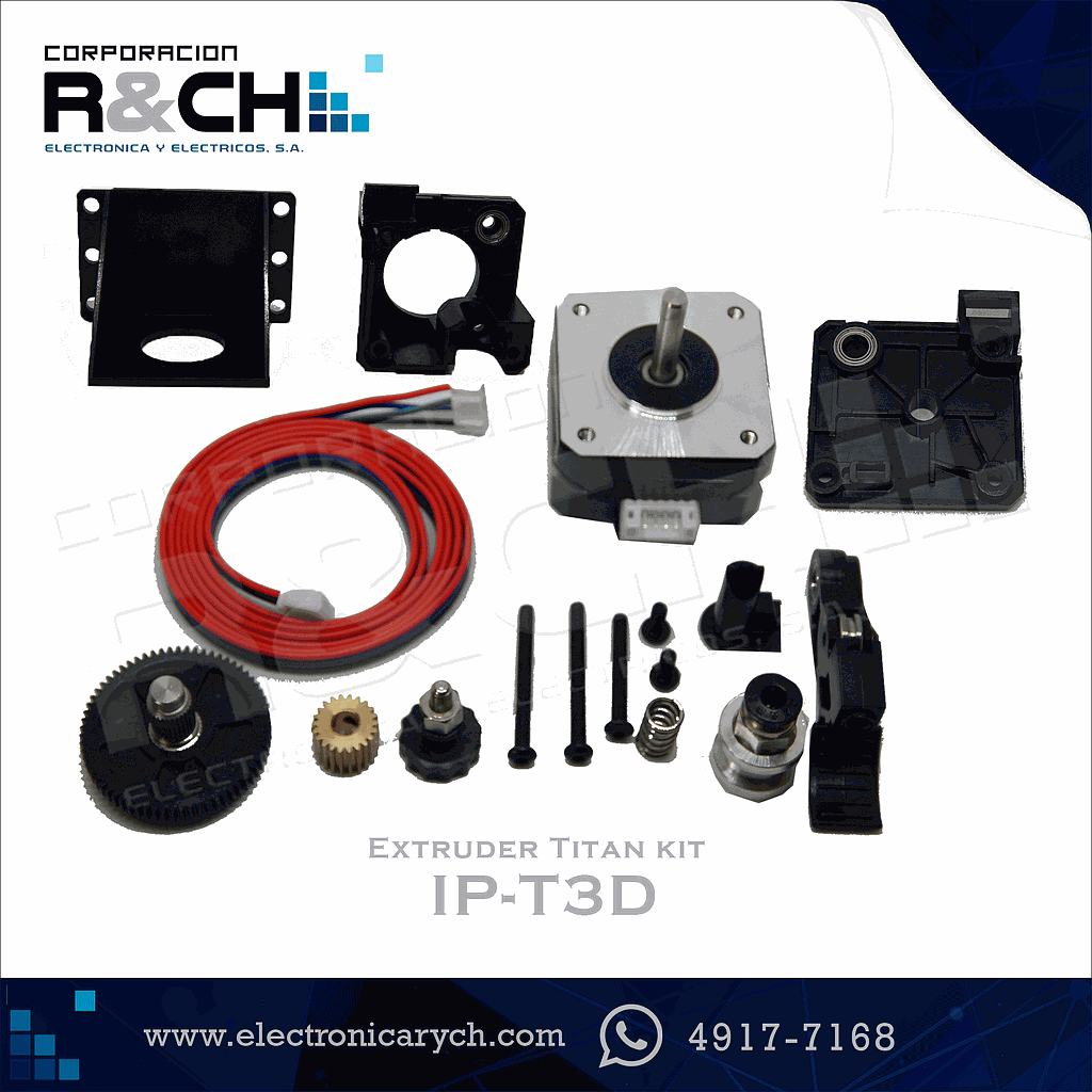 IP-T3D Extruder Titan kit