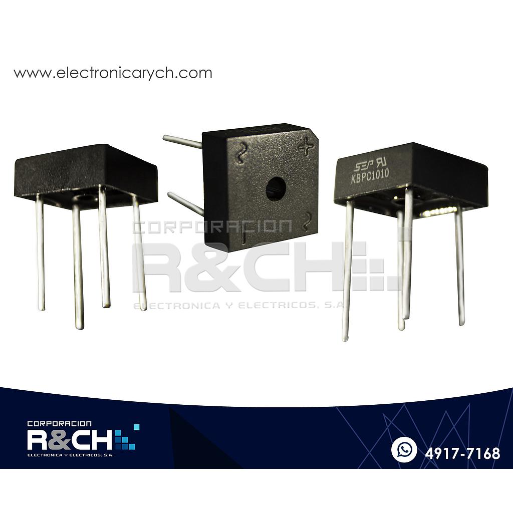 NTE5328 Puente Rectificador 10A 1000V KBPC1010