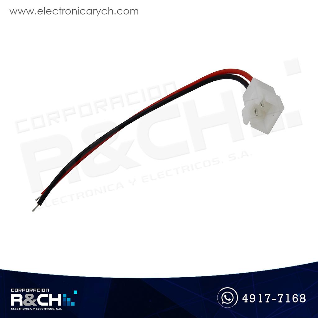 CN-XH2FM Conector con cable XH 2.54mm 2 Pin F-M 10cm