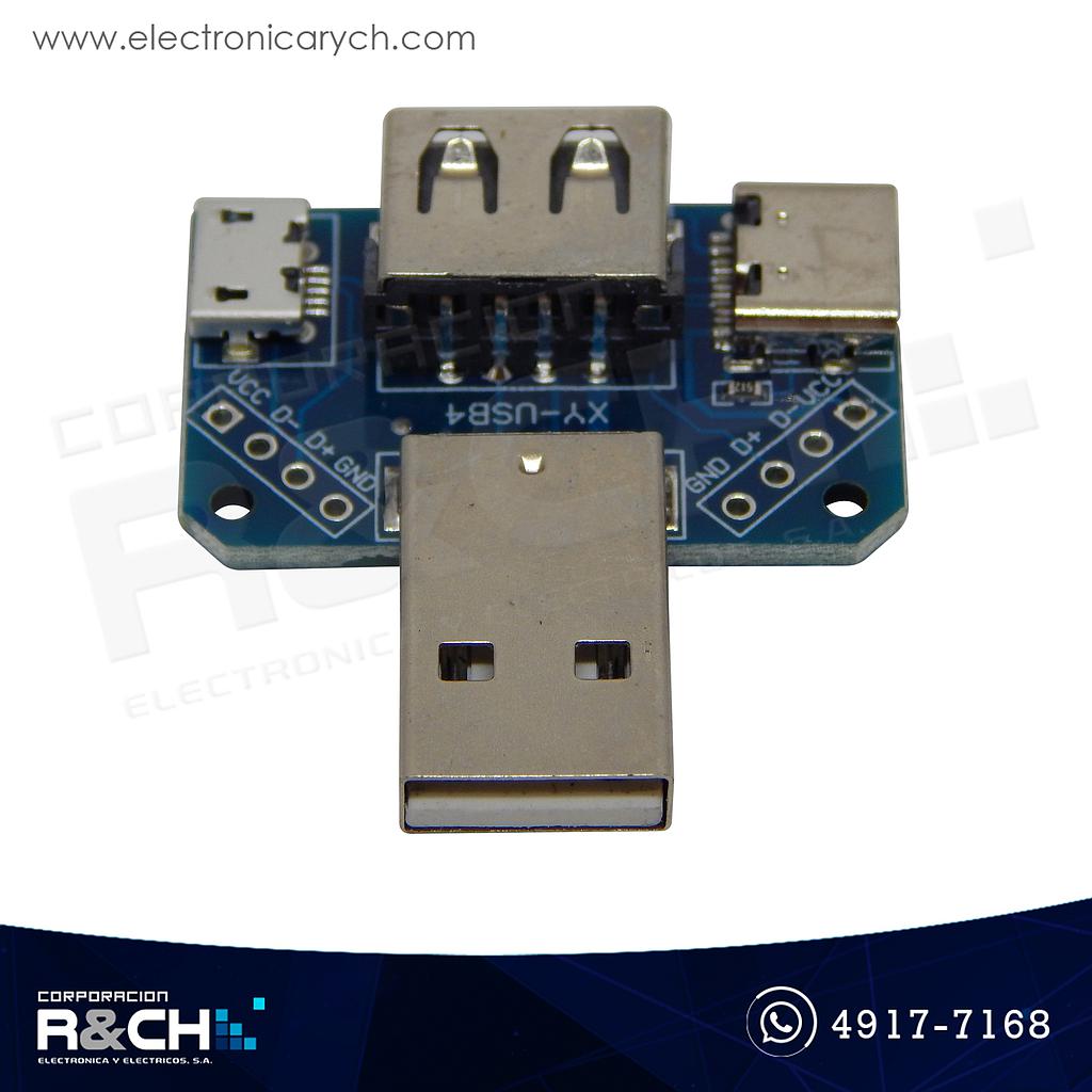 MD-USB3 Adaptador USB a USB micro y tipo C