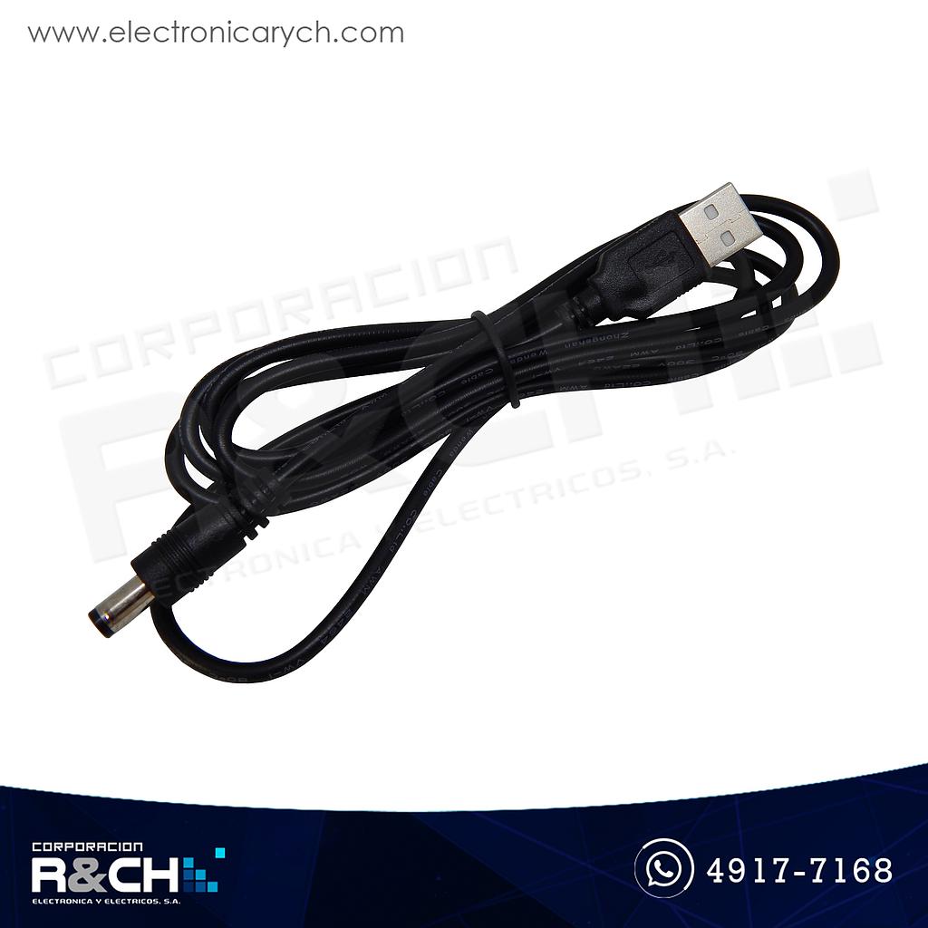 EX-USB55 Extensión USB a plug DC 5.5 x2.1mm