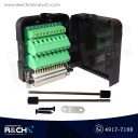 MD-DB25F Módulo adaptador DB25 hembra a terminales