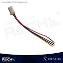 CN-C284FM Conector automotriz con cable 4 pin 2.8mm F+M