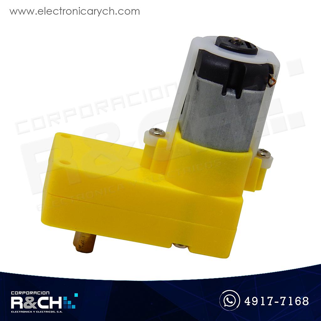 MT-6RL Motor 6V reductor sin rueda 6-8V en L engrane metal