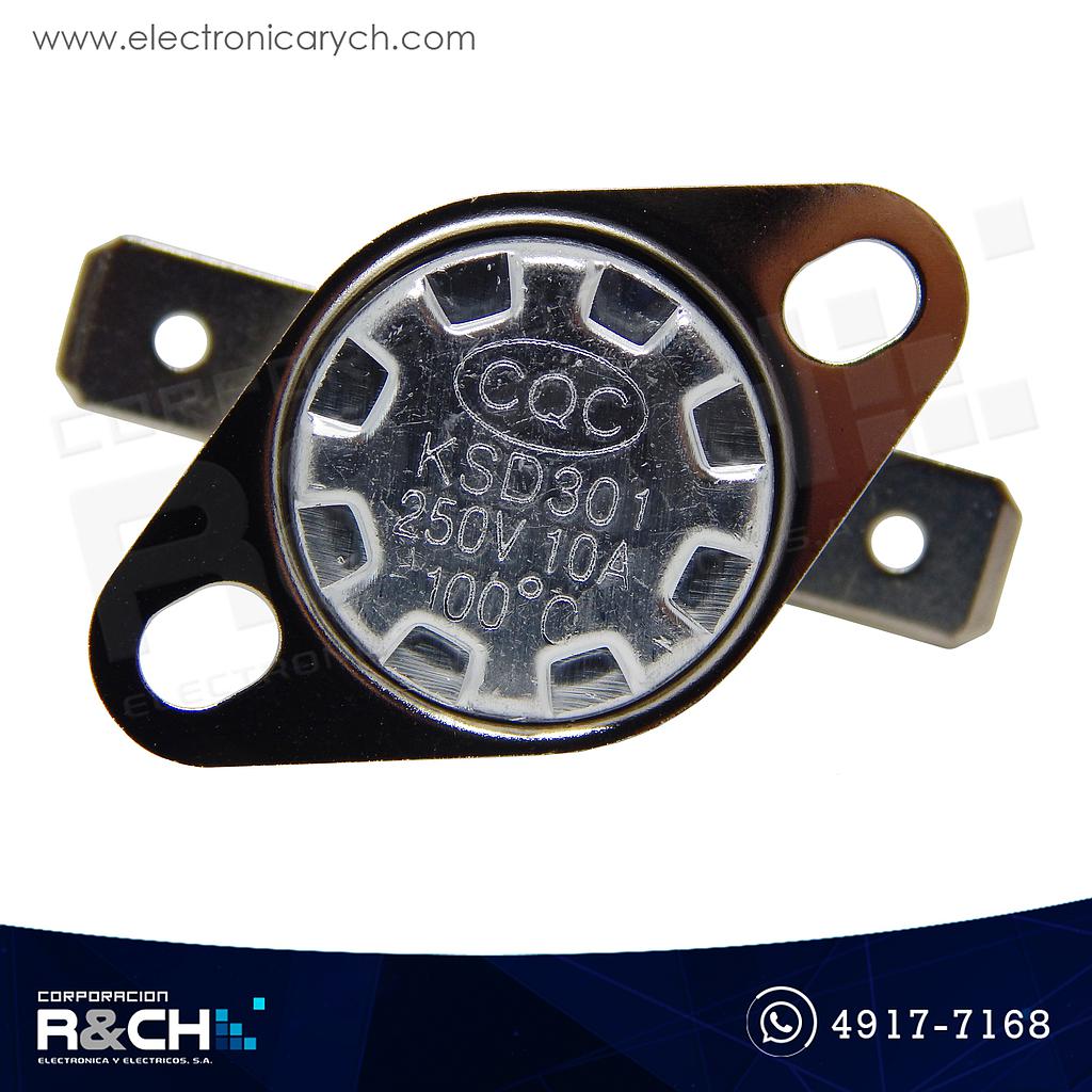 SW-301100 switch Termostato 10A 250V 100º NC KSD301