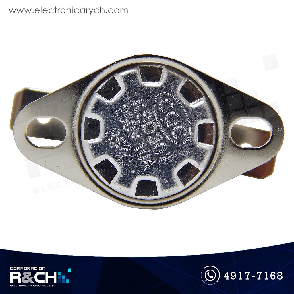 SW-30185 Switch Termostato 10A 250V 85º NC KSD301