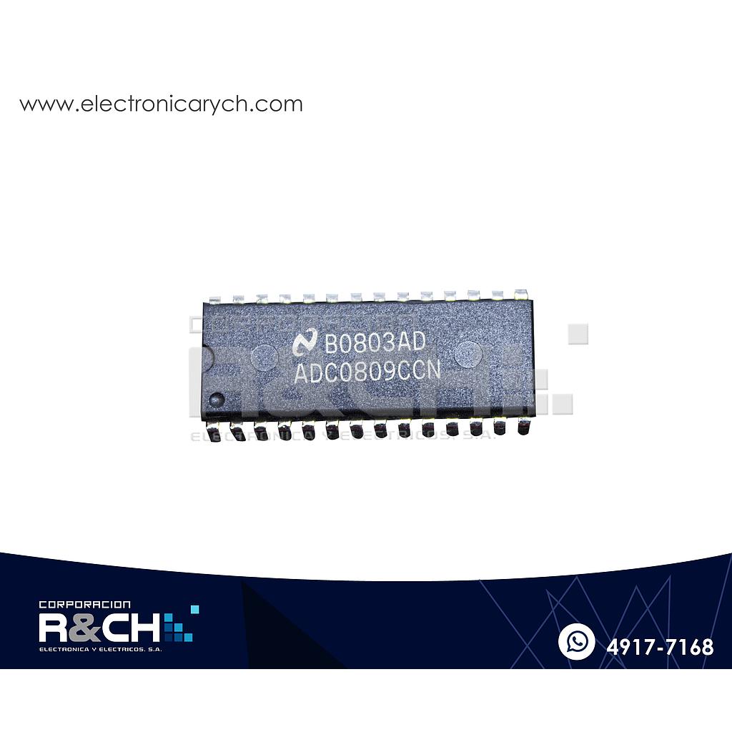 ADC0809 Convertidor Analogico Digital 8 canales ADC0809